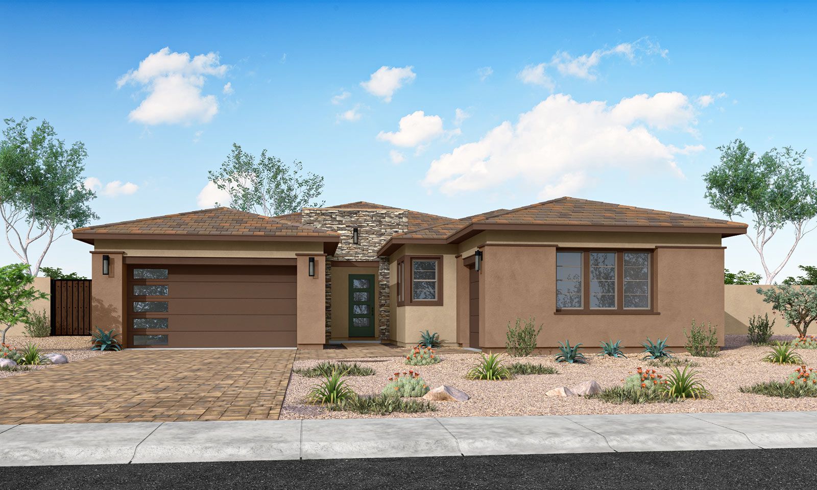 Verde Floorplan:Move-In Ready Home | Exterior Style B Desert Modern