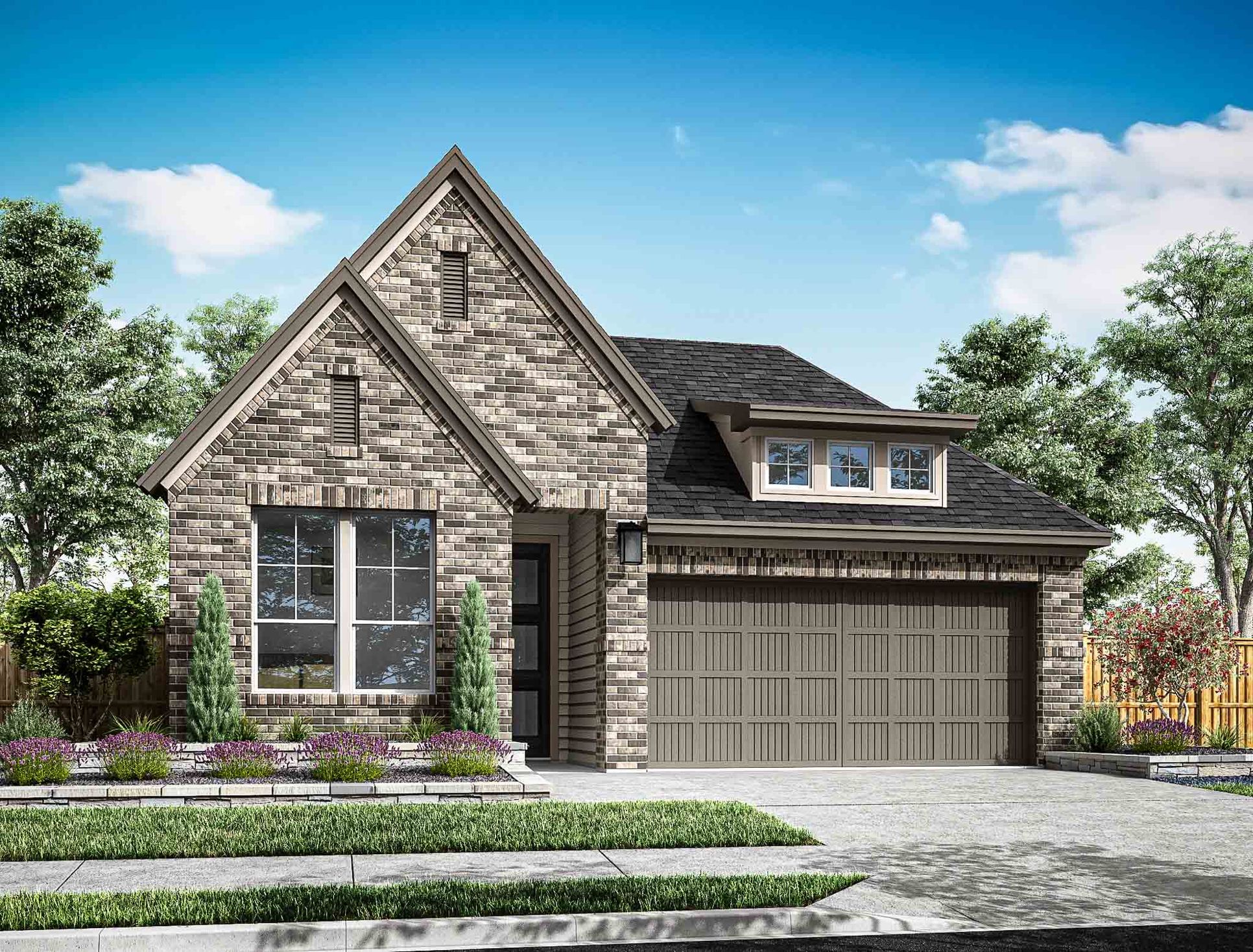 Garden Glen at Clopton Farms:Bluebird Plan | Representative Only | Elevation A