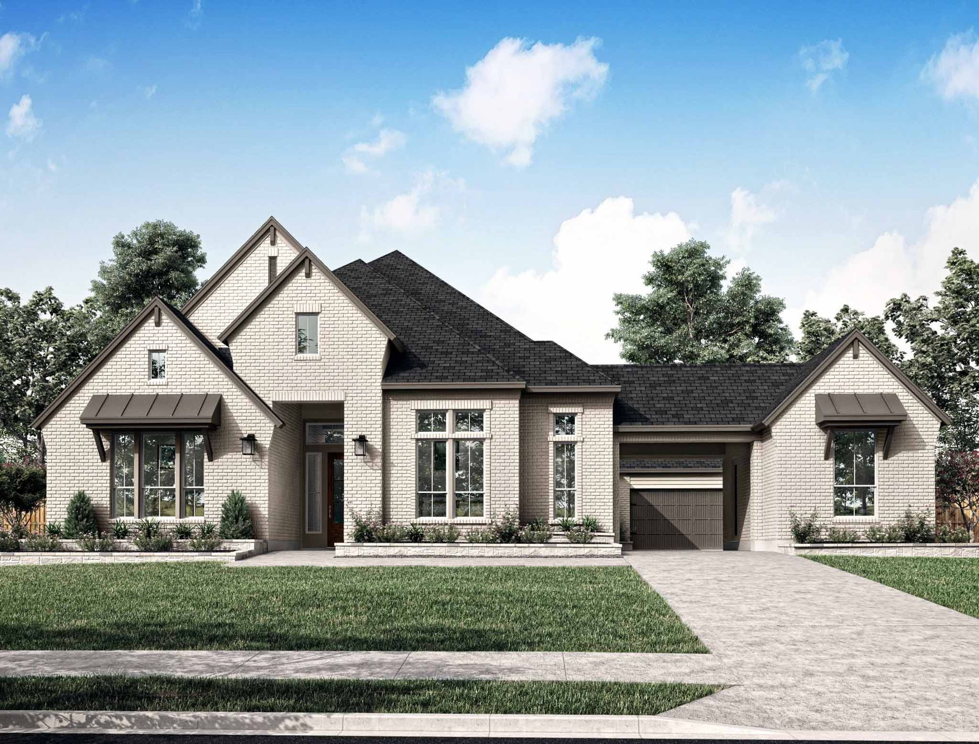 The Estate at James Lane:Representative Only | Carignan Plan | Elevation B