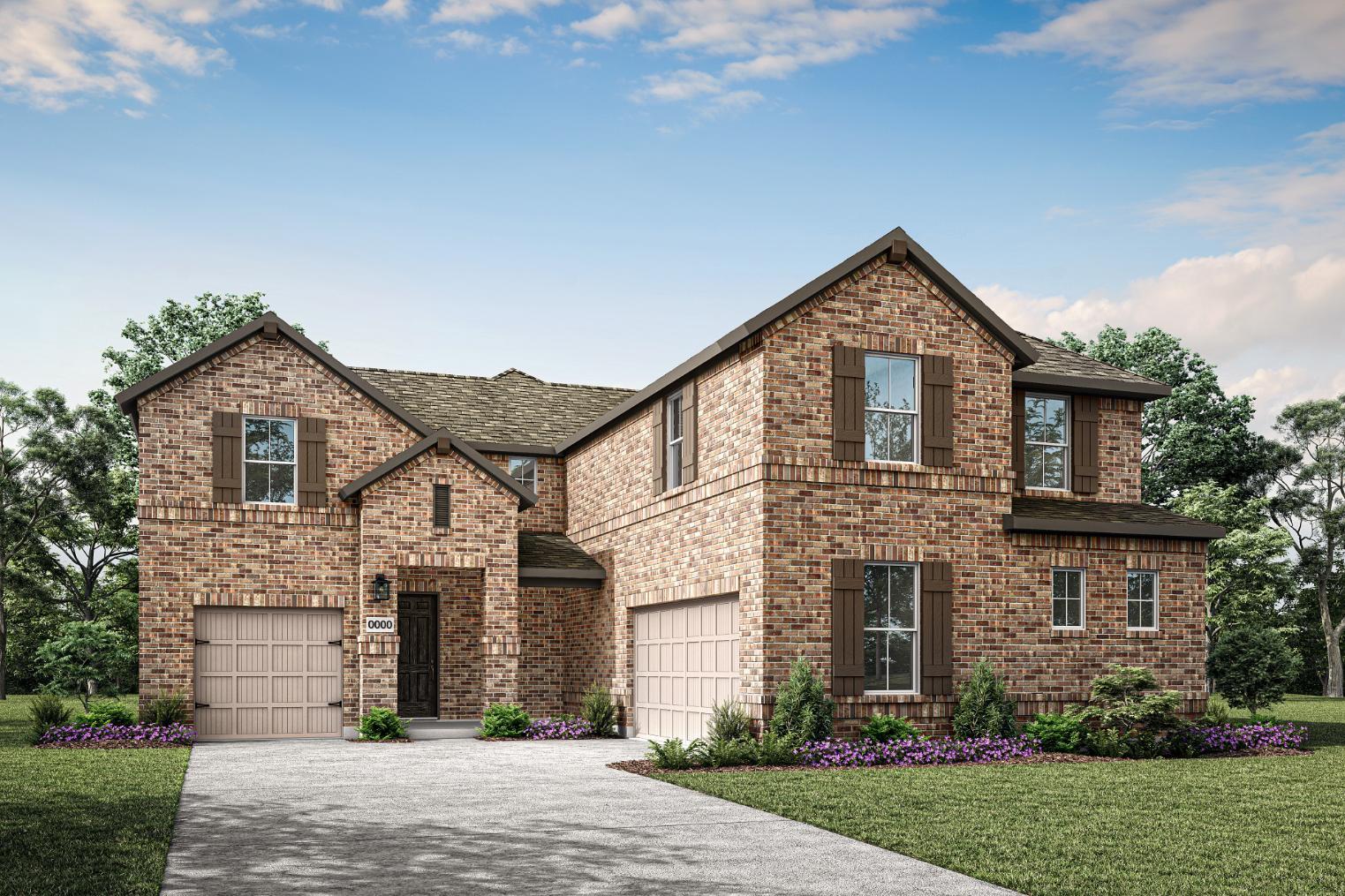 Elevation Rendering:Exterior Style B
