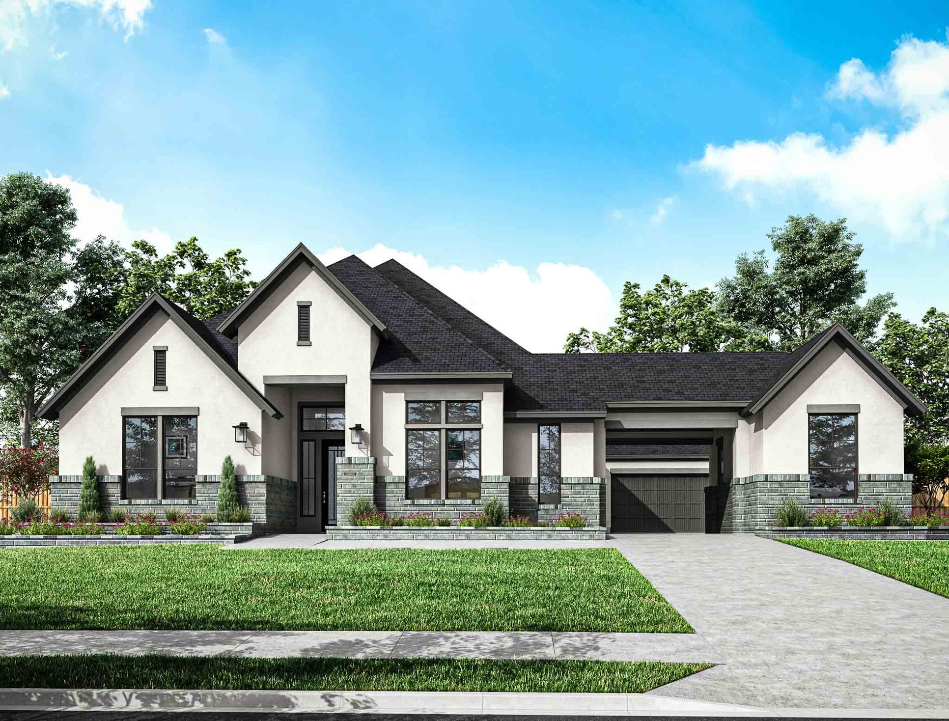 Bridgeland 80':Representative Only | Carignan Plan | Elevation A