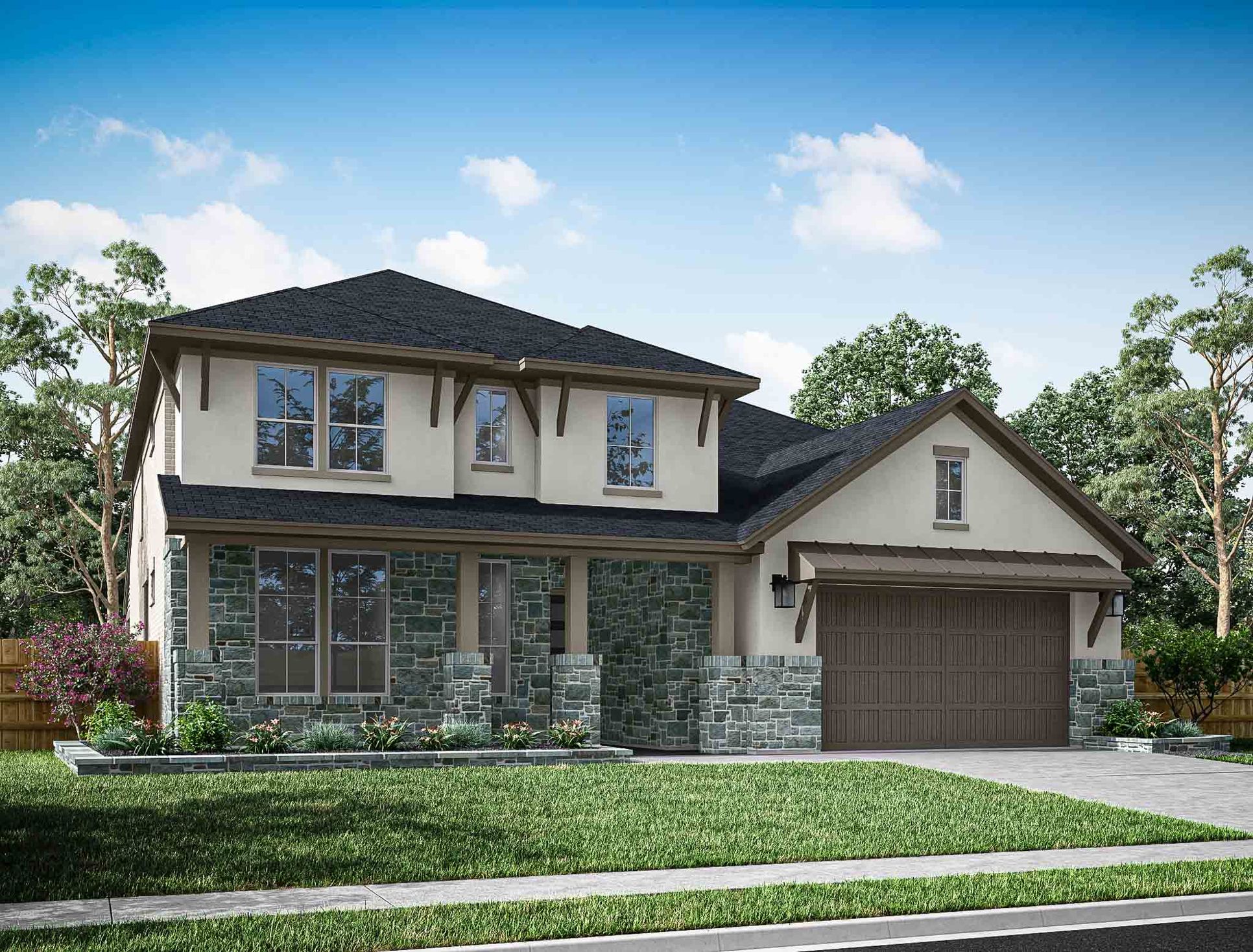 Trillium 60':Representative Image | Barnhart Plan | Elevation C