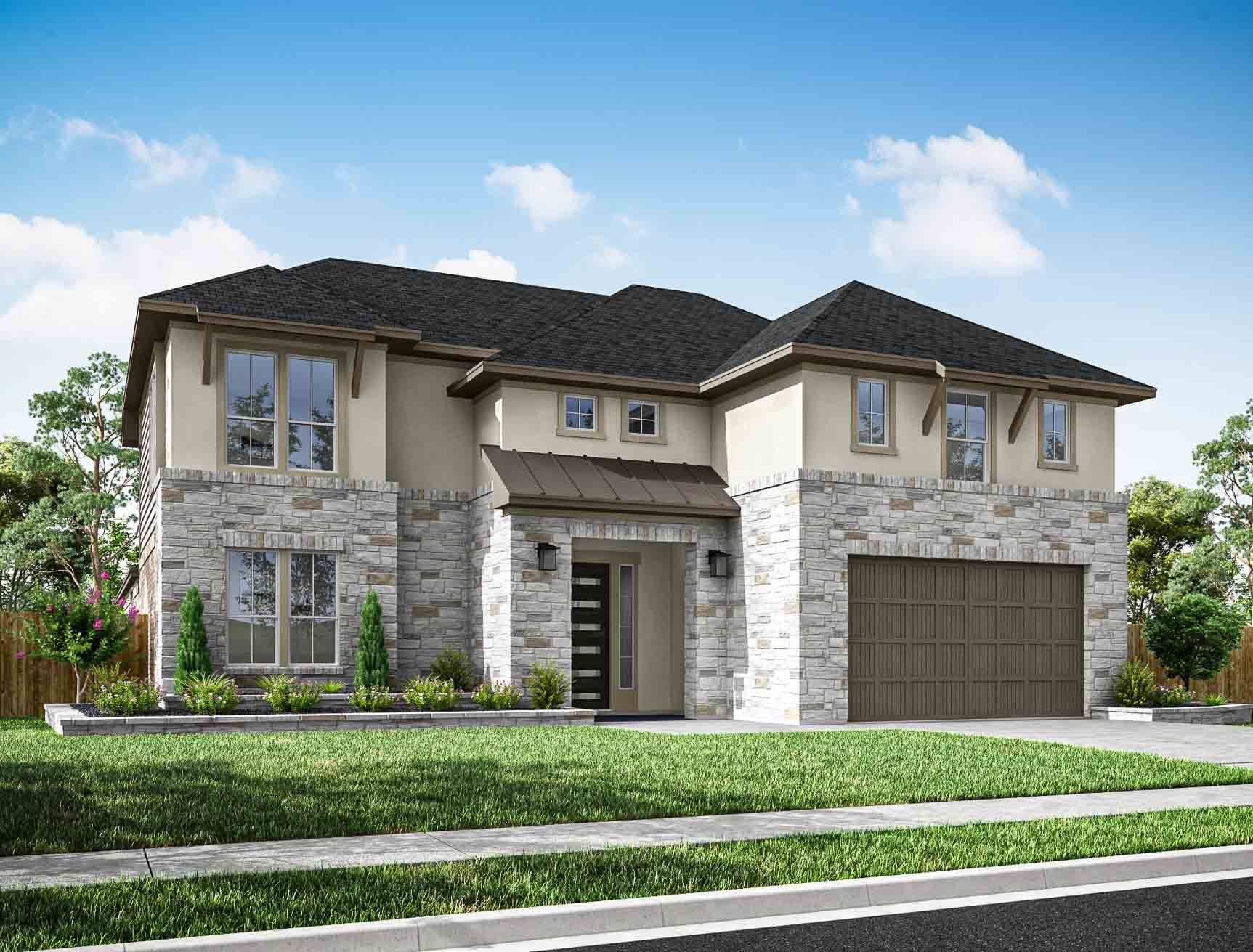 The Orchard at Pecan Ridge:Representative Only | Avinger Plan | Elevation D