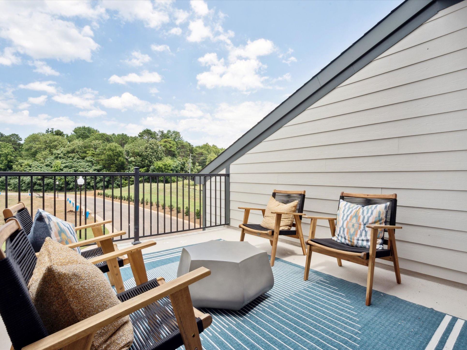 The Stowe at Seven Oaks Model Home:Model Home Outdoor Living Space