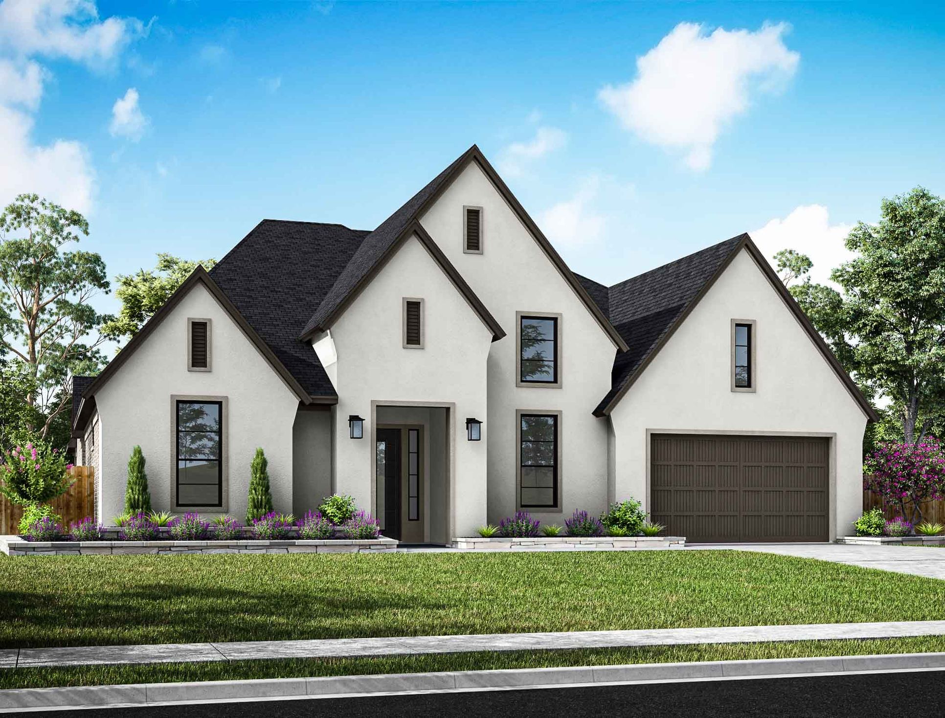 The Estates at James Lane:Representative Only | Lisbon Plan | Elevation F