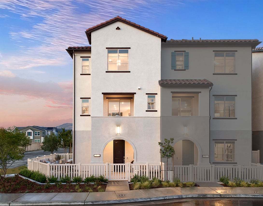 Wyatt at Bedford Plan 1:Model Home Exterior