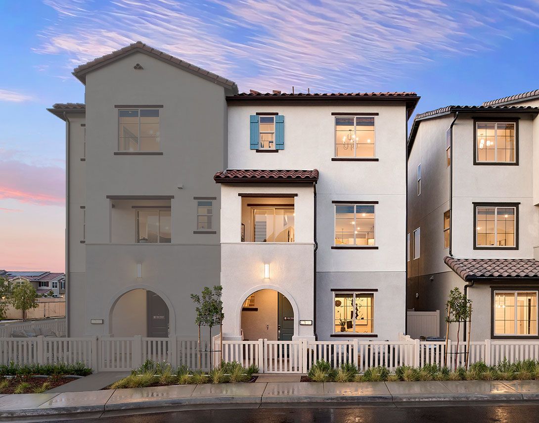 Wyatt at Bedford Plan 2:Model Home Exterior