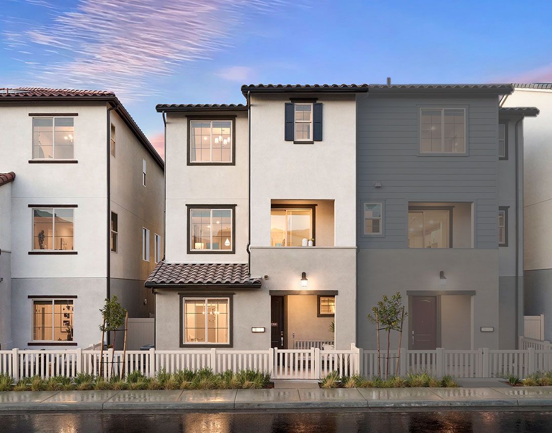 Wyatt at Bedford Plan 3:Model Home Exterior