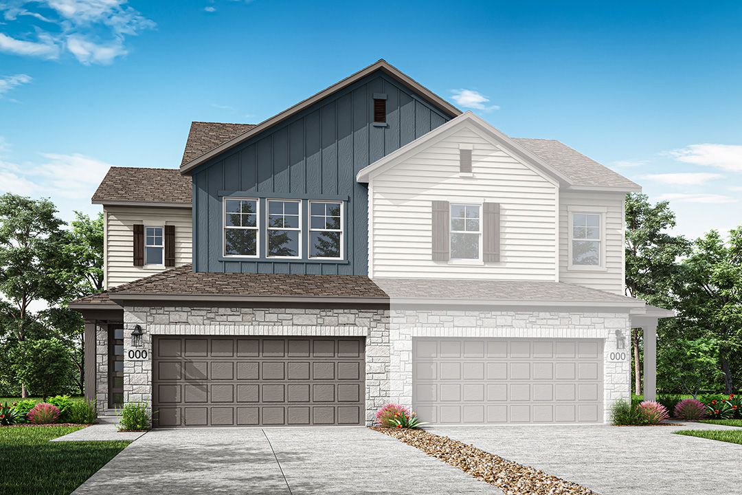 The Greeley Townhome:Townhome 3 | Exterior Style A