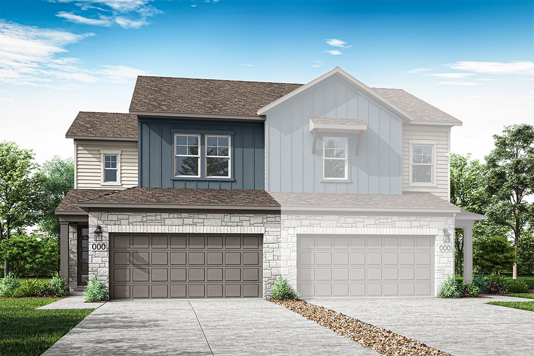 The Greeley Paired Home:Paired Home 3 | Exterior Style B