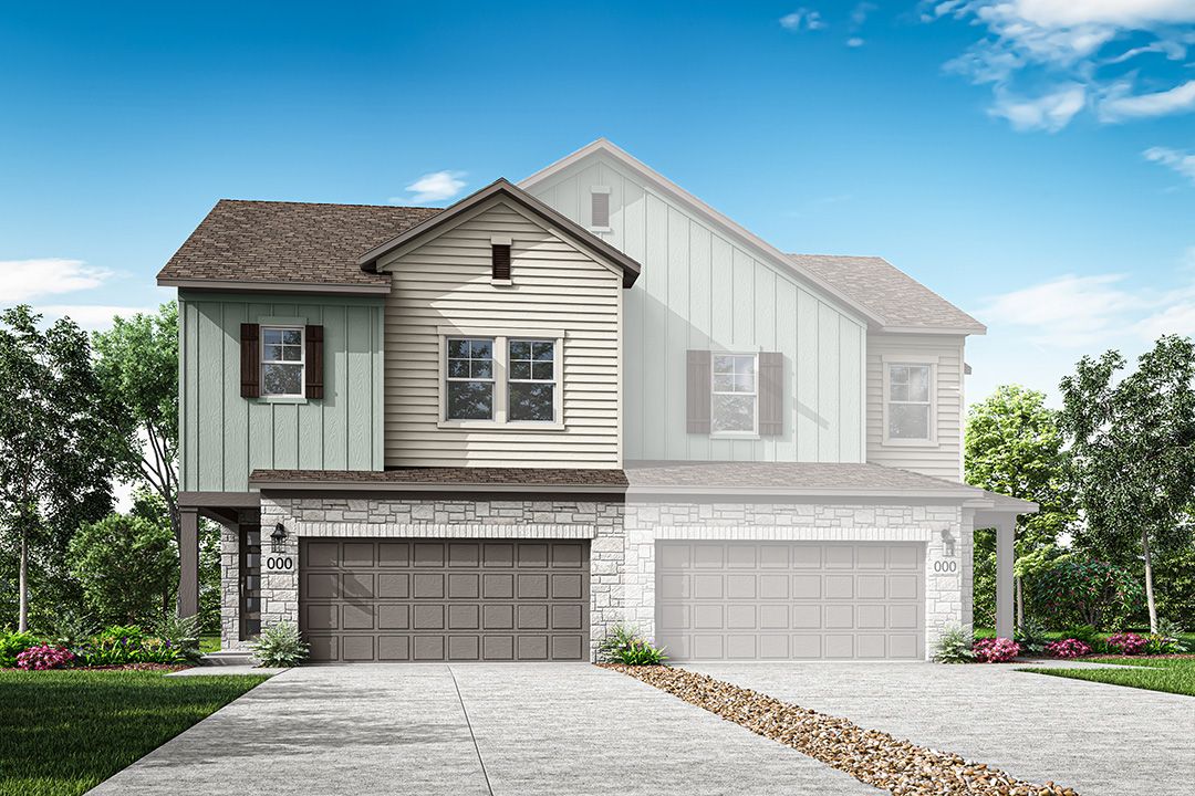 The Tribeca Paired Home:Paired Home 2 | Exterior Style A