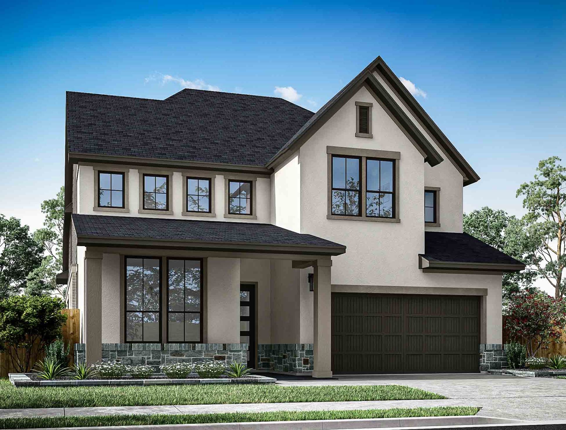 Tompkins Reserve:Representative Only | Downy Plan | Elevation B