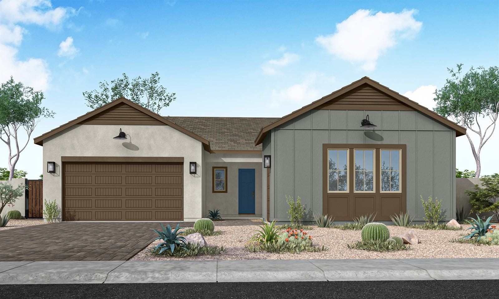 Revana at Soleo:Gardenia Plan 5009 | Exterior Style D