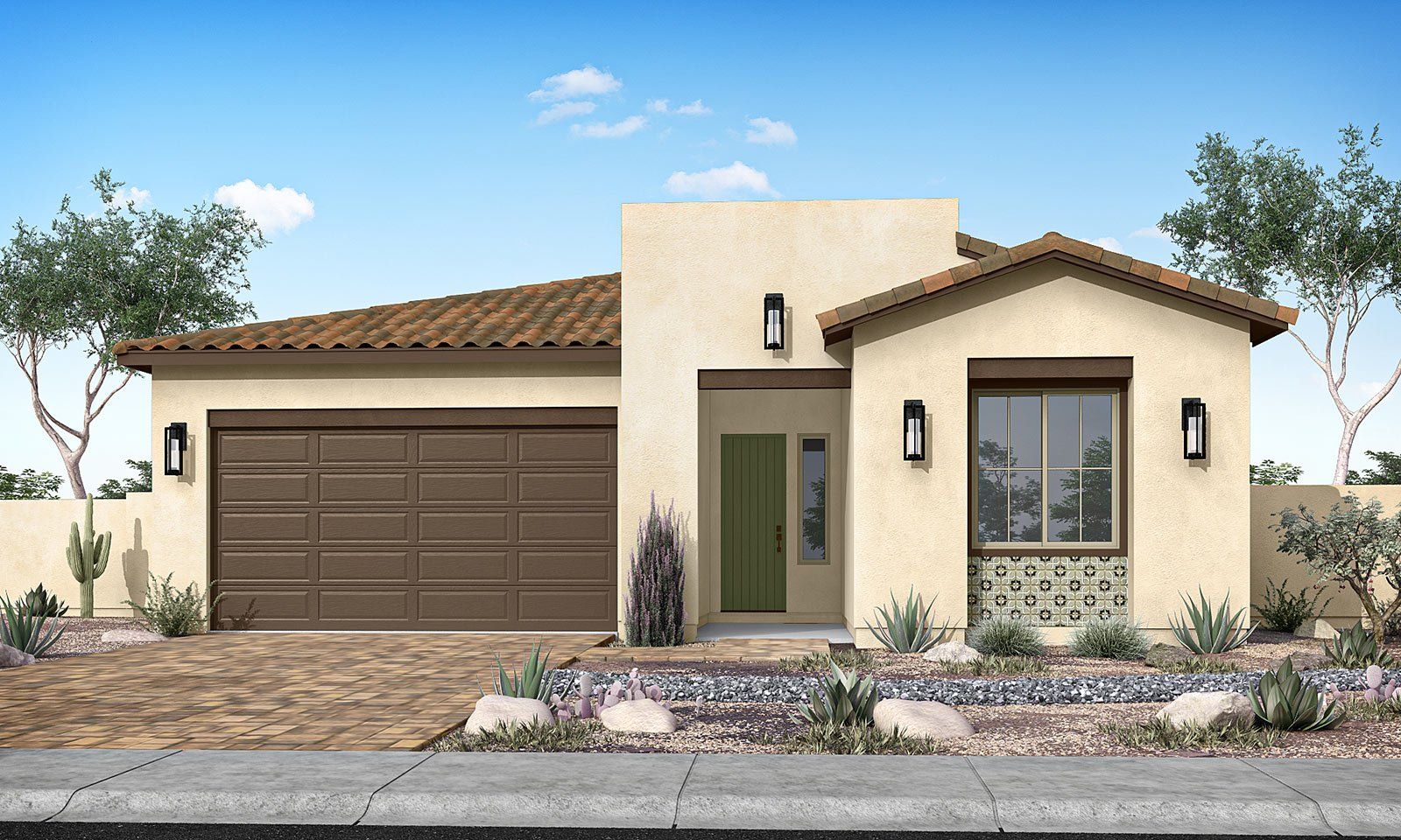 Luna at Soleo:Rosemary Plan 40-2 | Exterior Style A