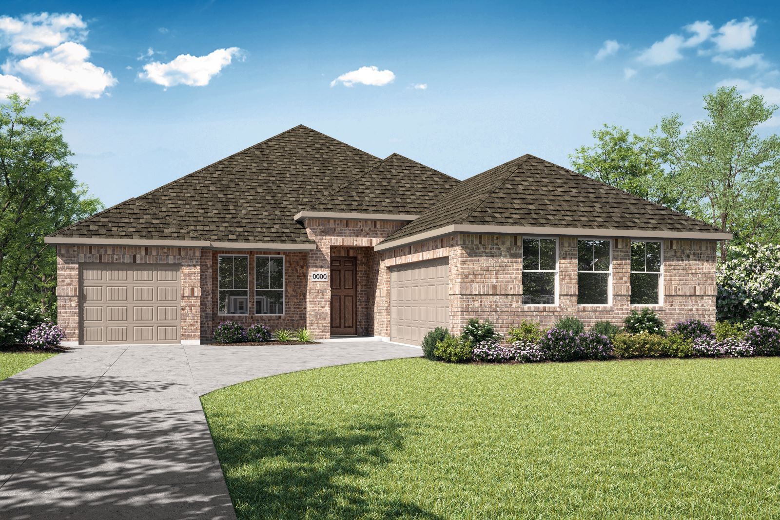 Brett Plan Elevation A Rendering:Elevation A