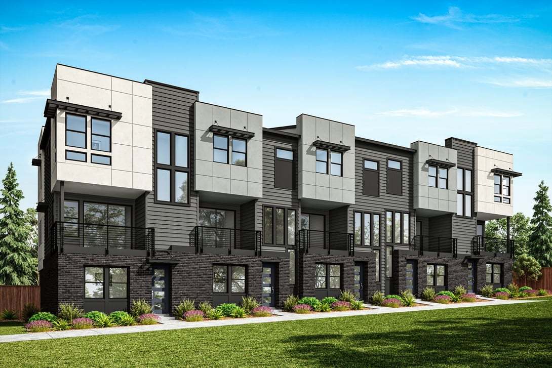 Arborstone Building 9 | 5-Plex:Exterior Style D | Color Scheme 3