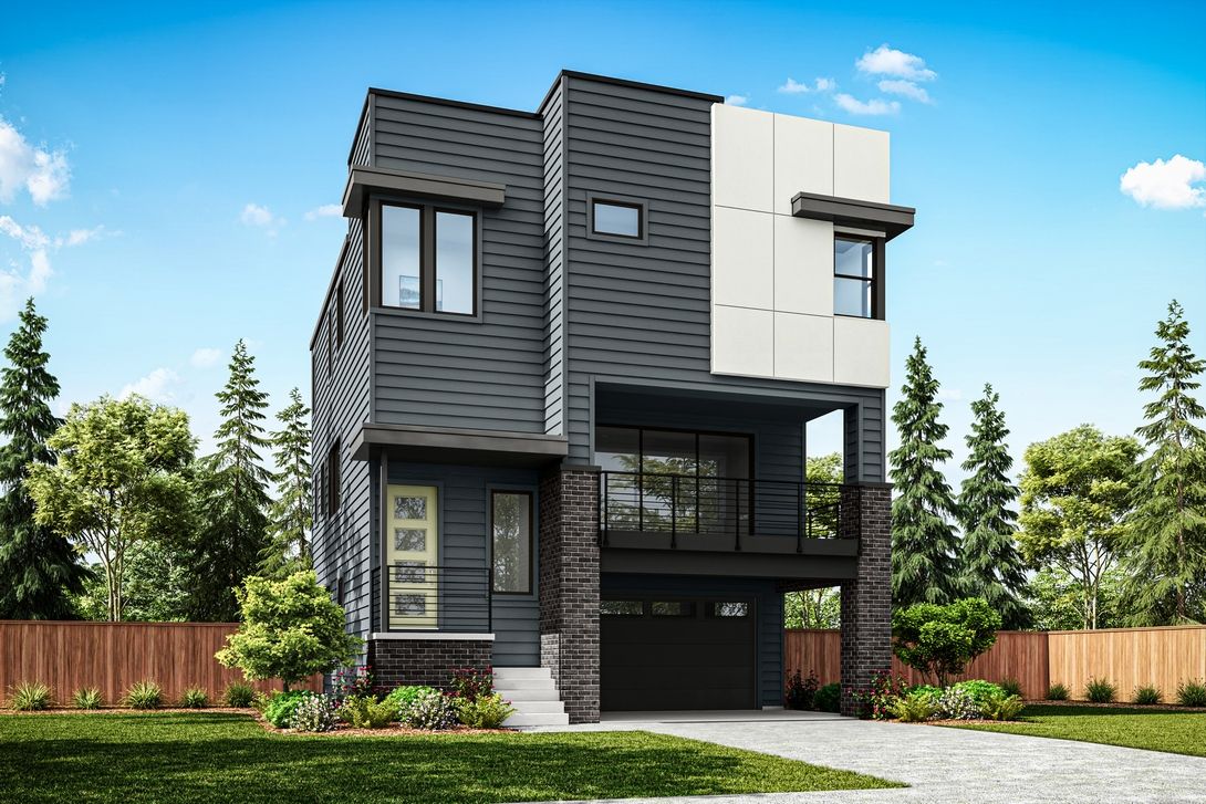 Arborstone Homesite 1 | Plan 6:Exterior Style B | Color Scheme 1