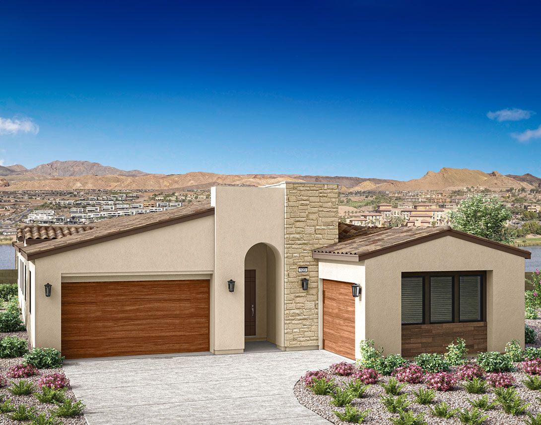 Residence 6 | Elevation A:Modern Tuscan