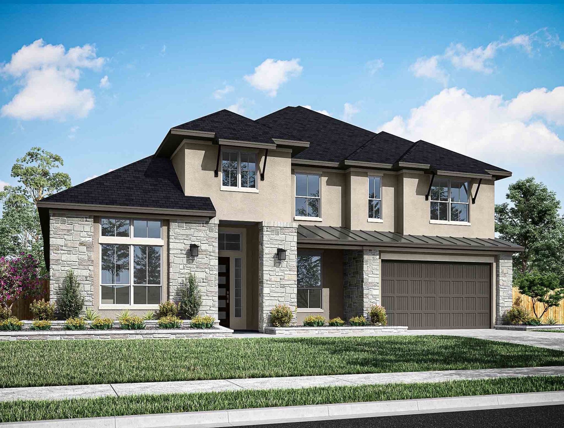 Cross Creek Ranch 65':Representative Only | Windhaven Plan | Elevation B