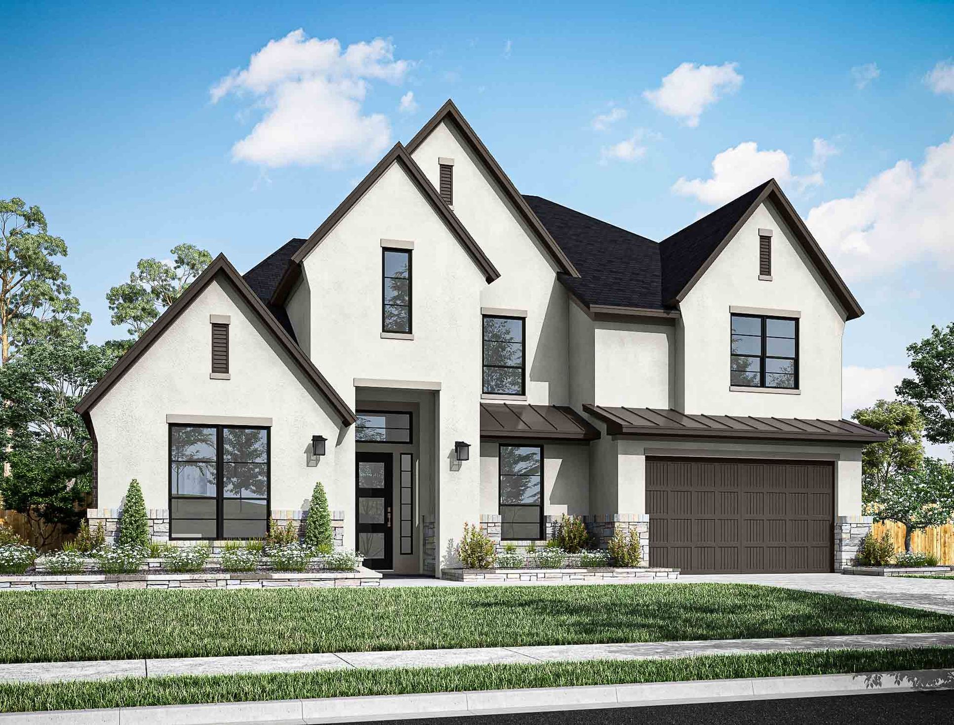 Cross Creek Ranch 65':Representative Only | Windhaven Plan | Elevation D