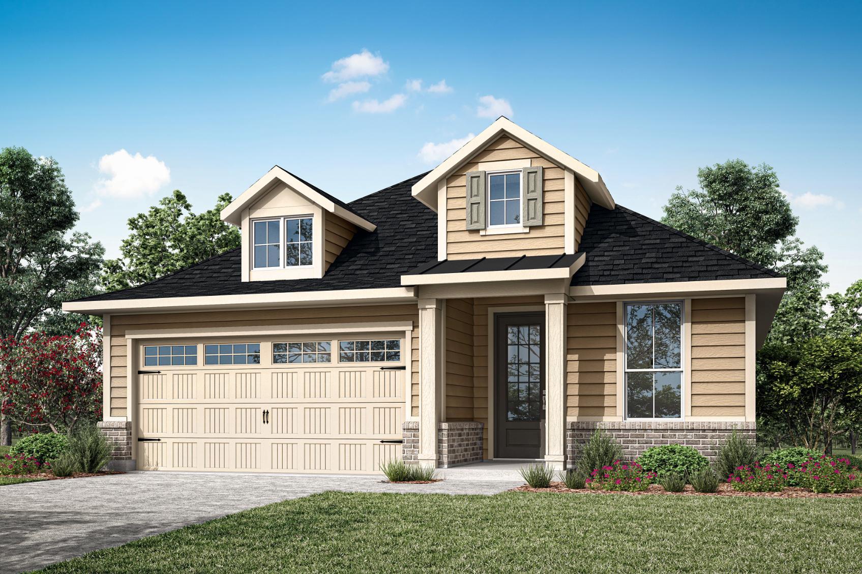 Aspen Exterior Rendering:Exterior Style A