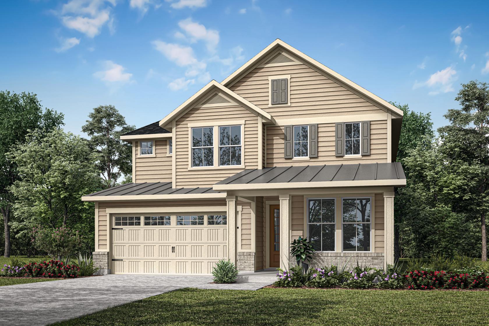Magnolia Exterior Rendering:Exterior Style A