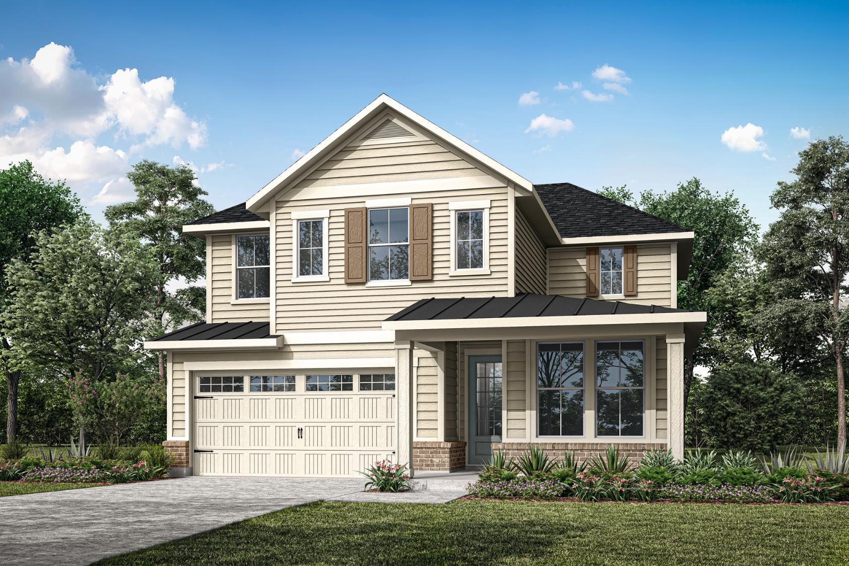 Laurel Exterior Rendering:Exterior Style A