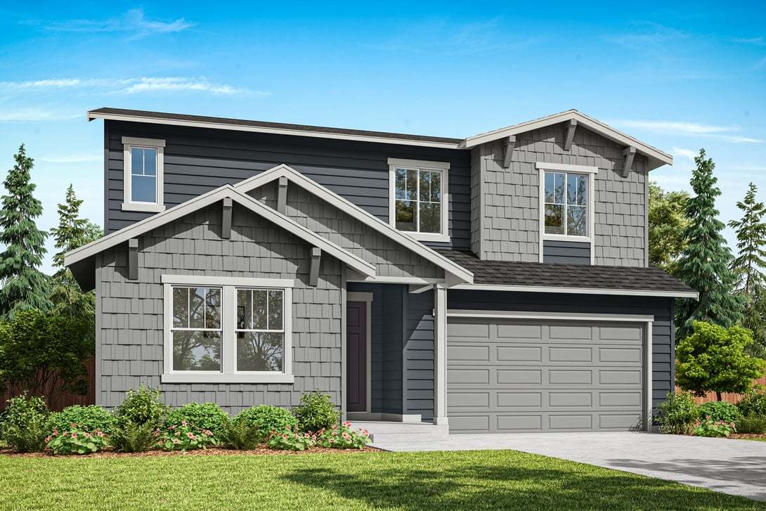Glacier Pointe Vista Plan A-330 Exterior Style D:Homesite 16