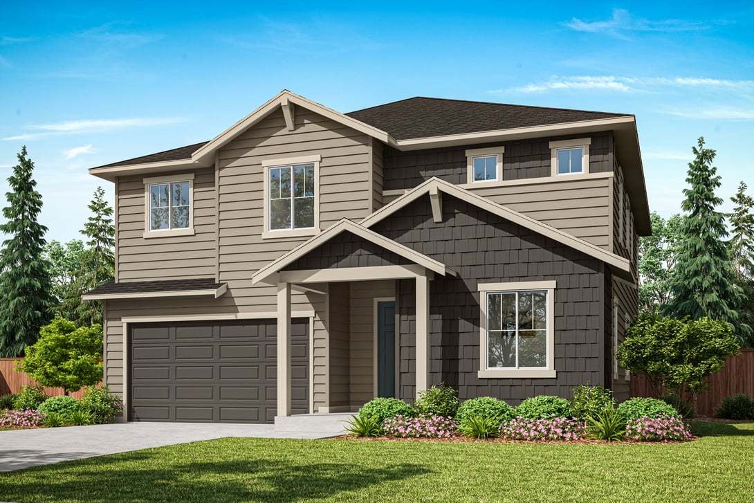 Glacier Pointe Vista Plan A-300 Exterior Style D:Homesite 19