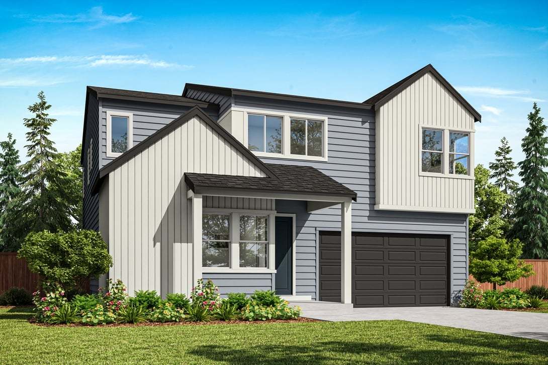 Glacier Pointe Vista Plan A-280 Exterior Style C:Homesite 12