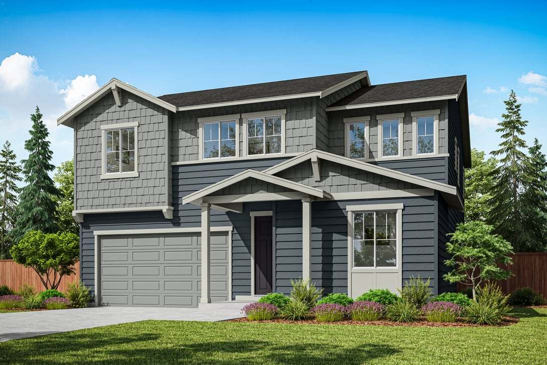 Glacier Pointe Vista Plan A-280:Homesite 25 | Exterior Style D
