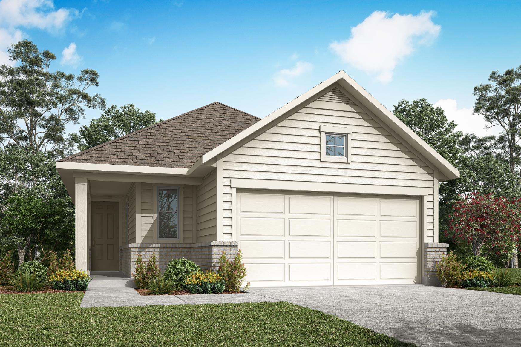 Abeline Exterior Rendering:Exterior Style A
