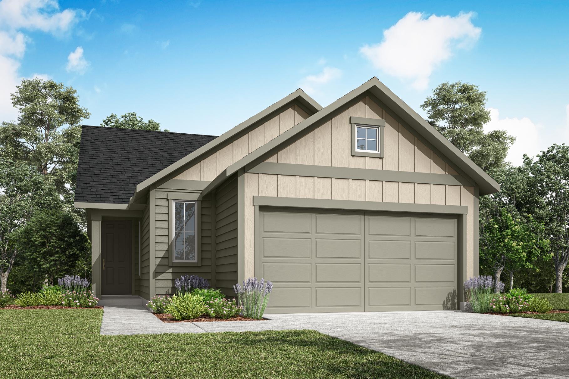Abeline Exterior Rendering:Exterior Style B
