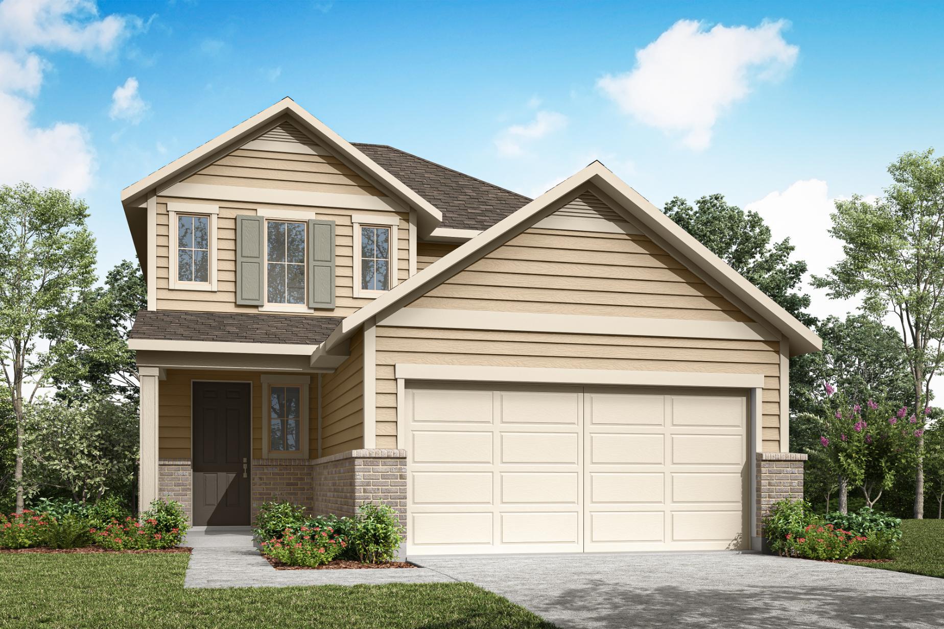 Avery Exterior Rendering:Exterior Style A
