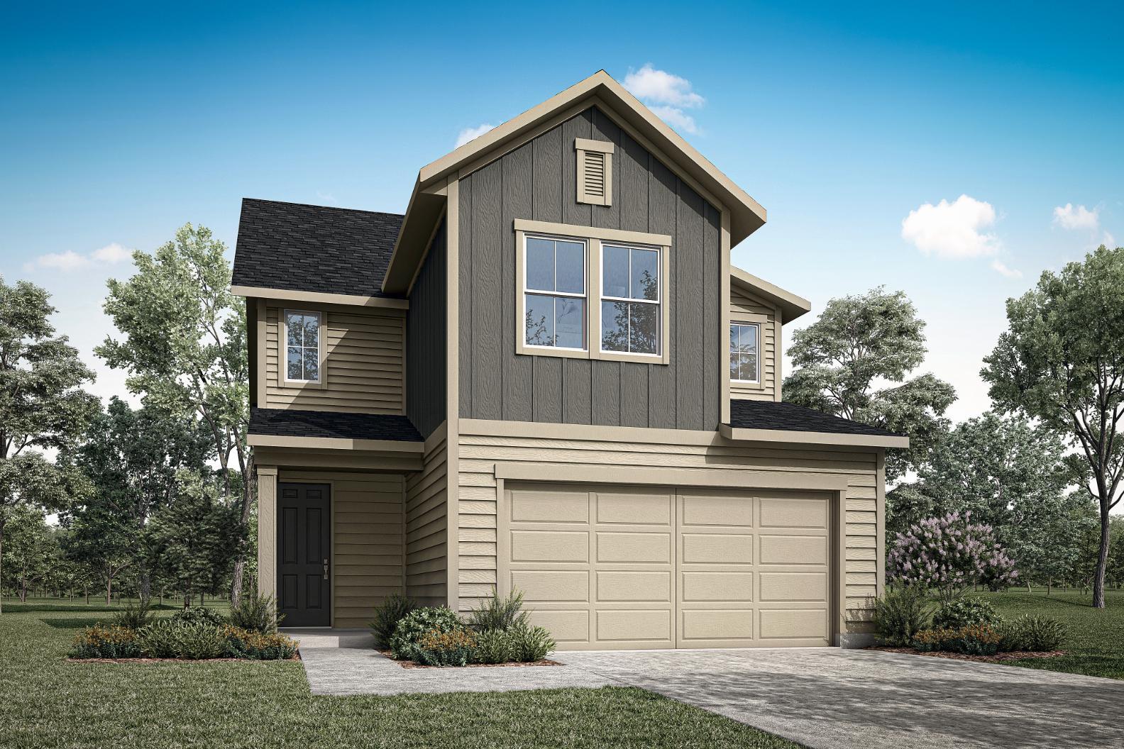 Bailey Exterior Rendering:Exterior Style B