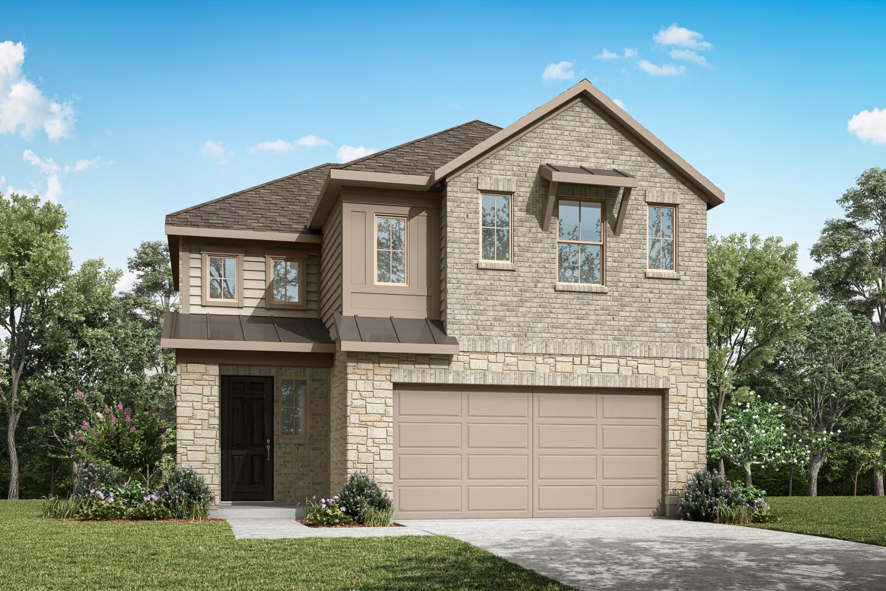 Winfield Exterior Rendering:Exterior Style C