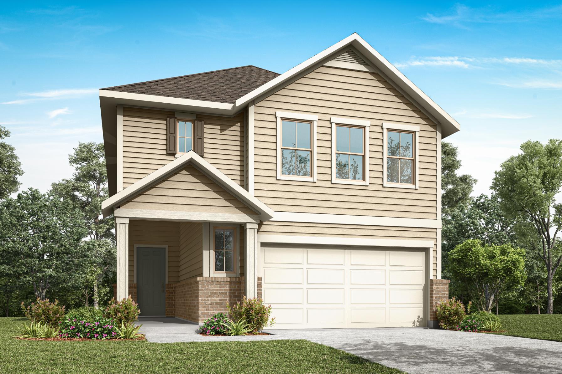 Quinn Exterior Rendering:Exterior Style A