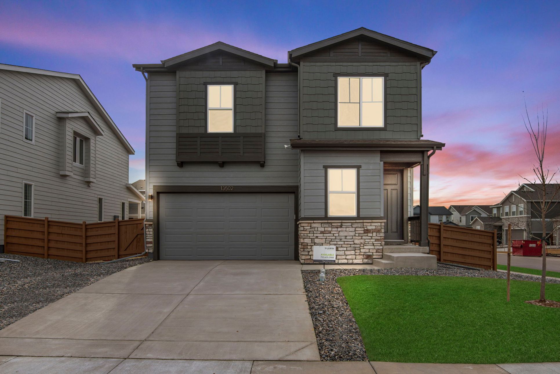 13502 E 100th Avenue:Front exterior