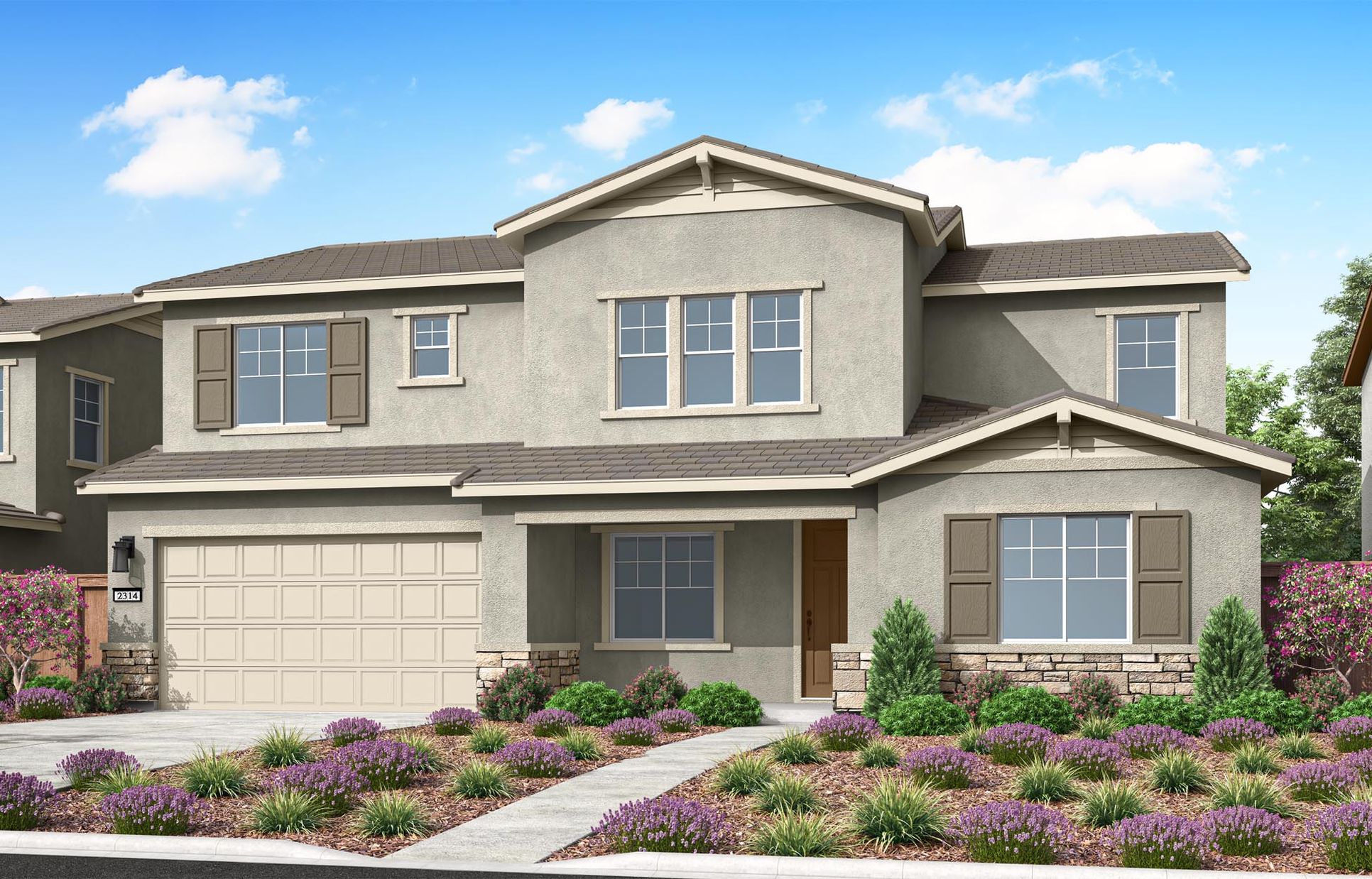 Wildblossom at Montelena:Plan 2B Artist Rendering