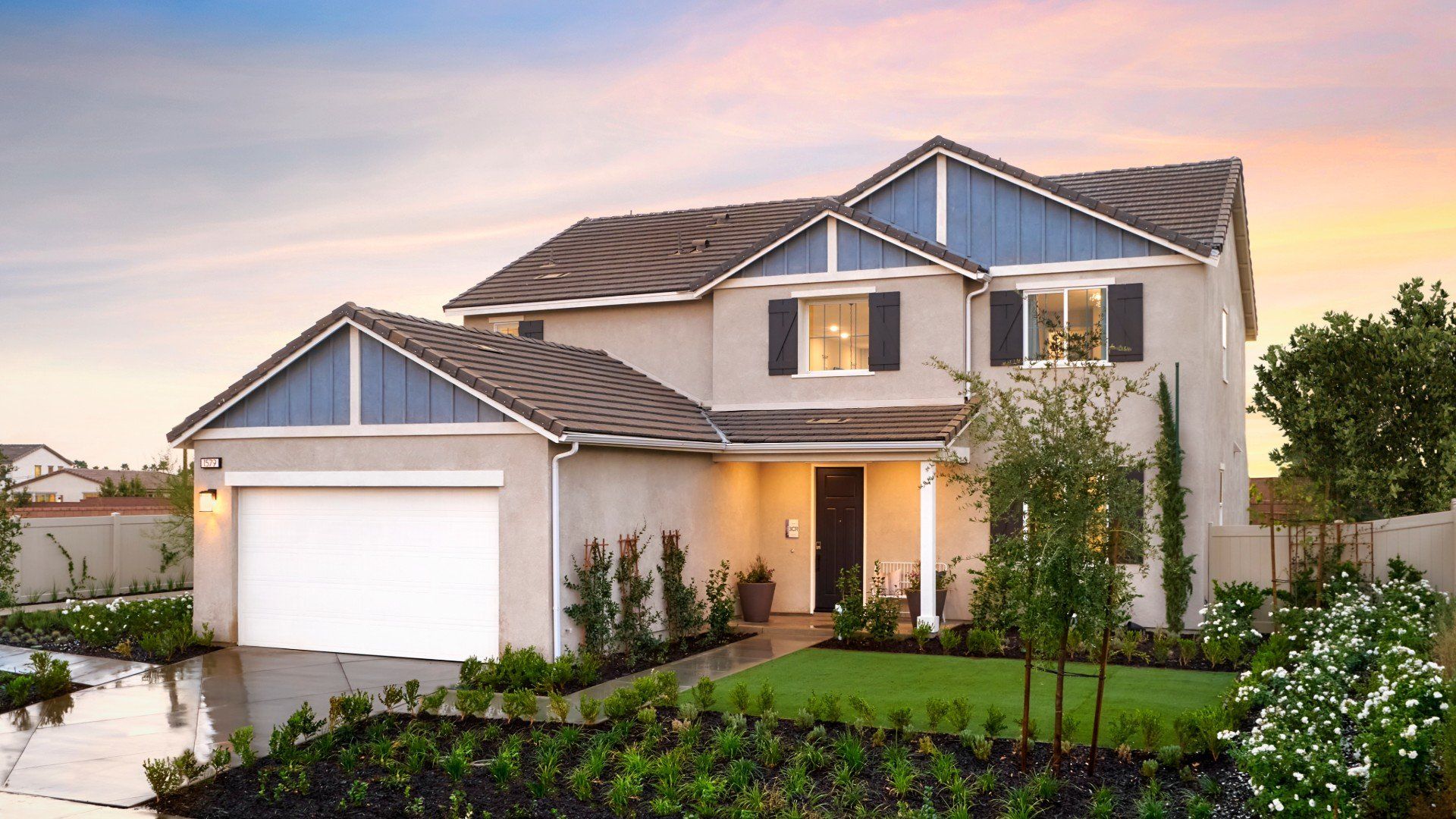 Plan 3:Model - Front Exterior