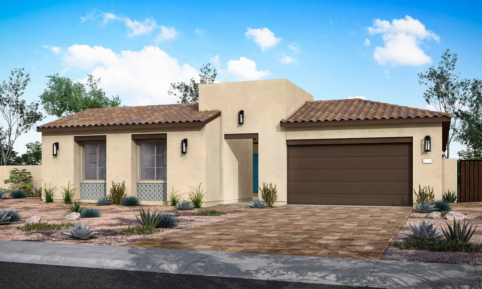 Sentinel at Oro Ridge:Move-In Ready Home | Cholla Exterior Style A Spanish