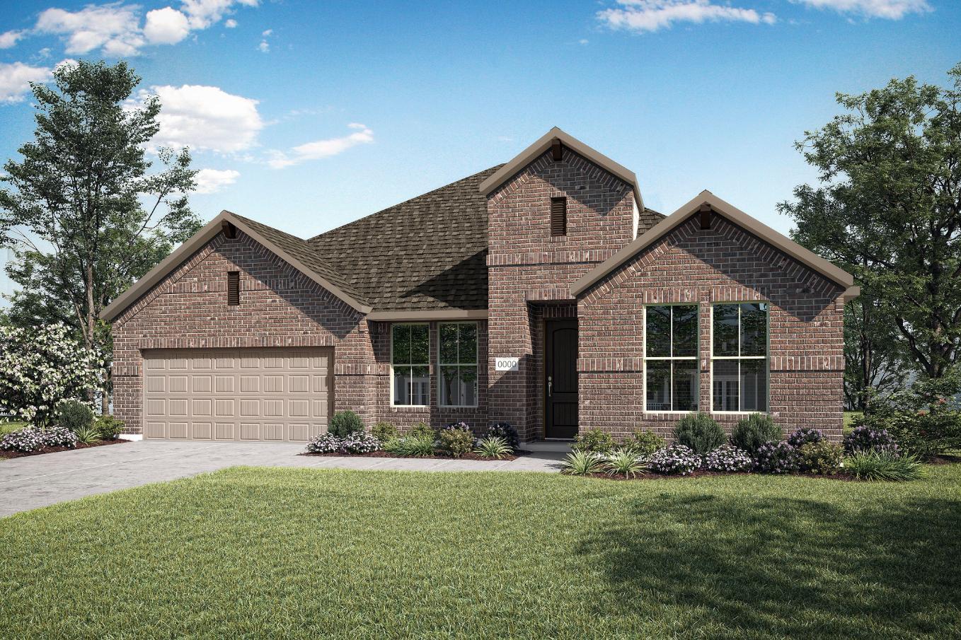 Elevation Rendering:Exterior Style B