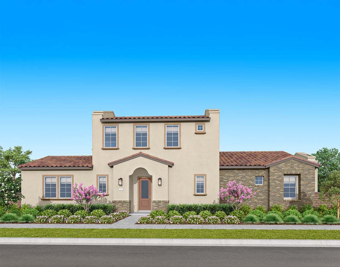 Lavender at Rancho Mission Viejo Plan 3X Exterior:New Mission