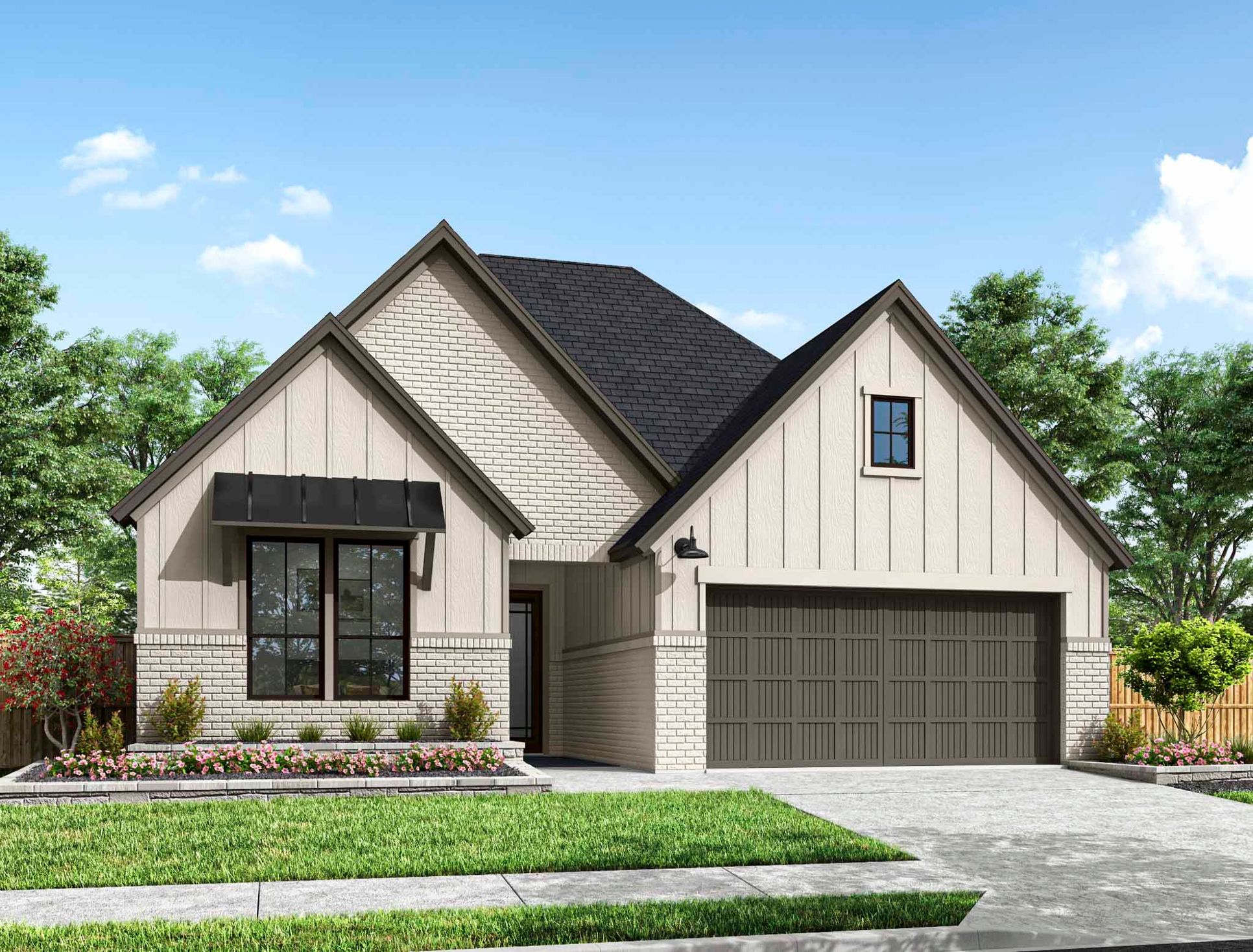 Harvest Point at Clopton Farms:Representative Only | Starling Plan | Elevation F