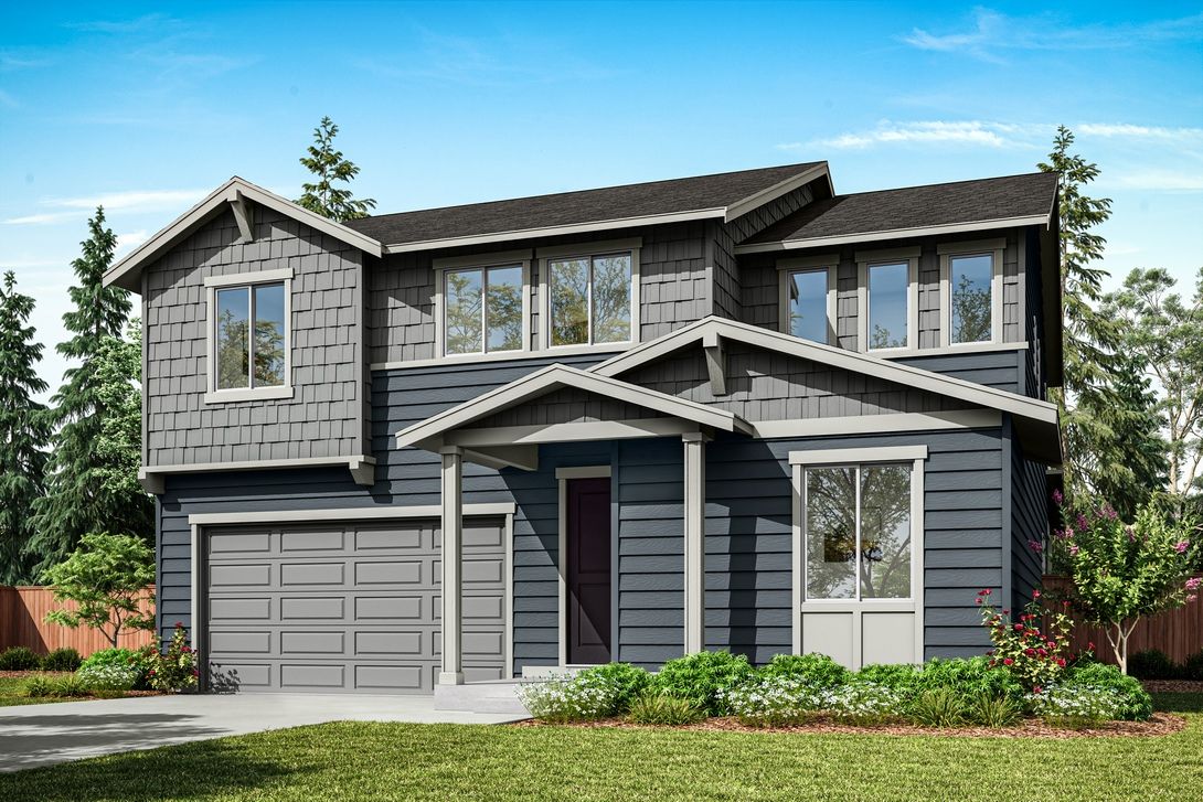 Plan A-280:Exterior Style A | 2-Car