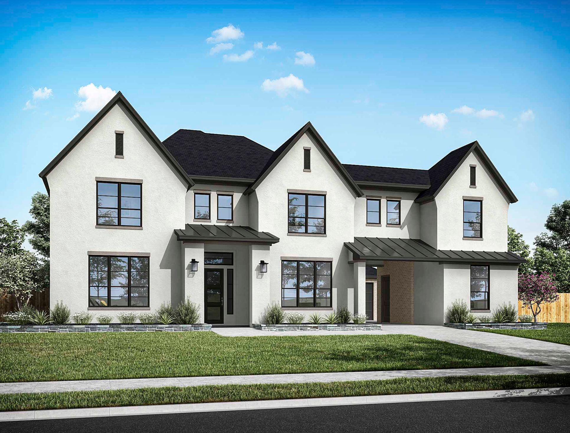 Sienna 80':Representative Only | Camden Plan | Elevation E