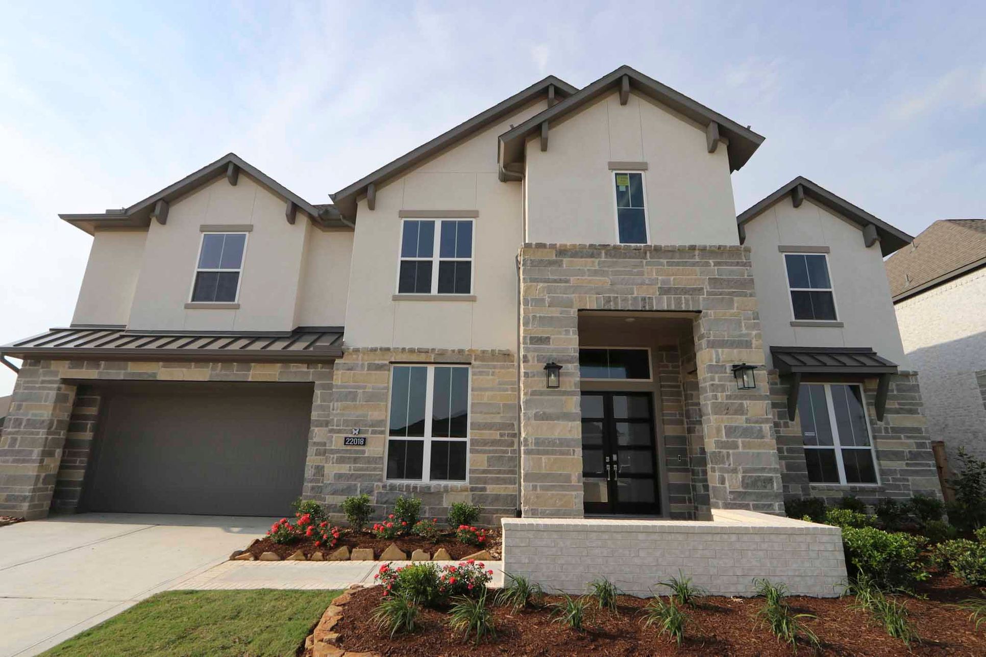 Bridgeland 70':Lamesa Plan | 22018 Mesquite Woodlands Lane | Elevation Y