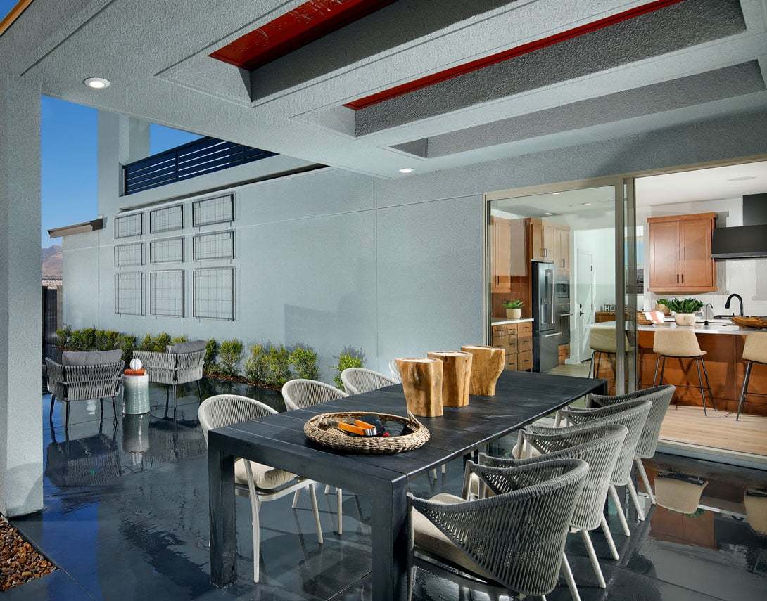 Carlisle Peak in Summerlin:Plan 2 | Loggia - Preliminary Photography