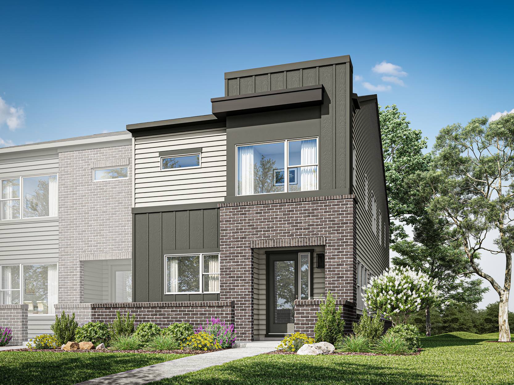 Townes at NoVi | Wilson:Exterior Style A