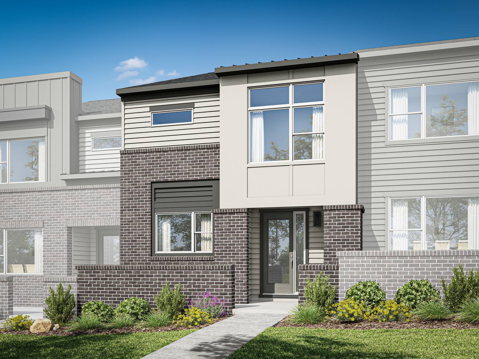 Townes at NoVi | Wilson:Exterior Style D